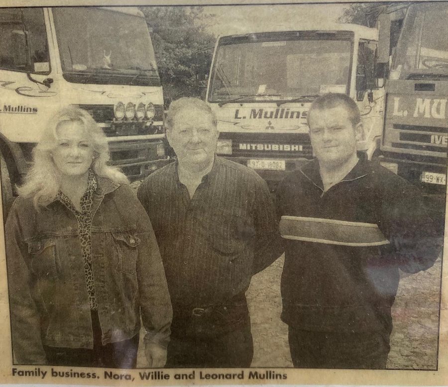 The Mullins family — generations collecting fallen stock around Clarina